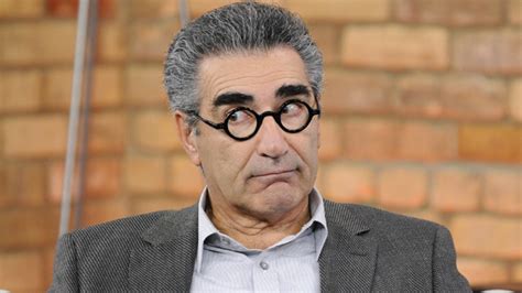 are eugene levy's eyebrows fake